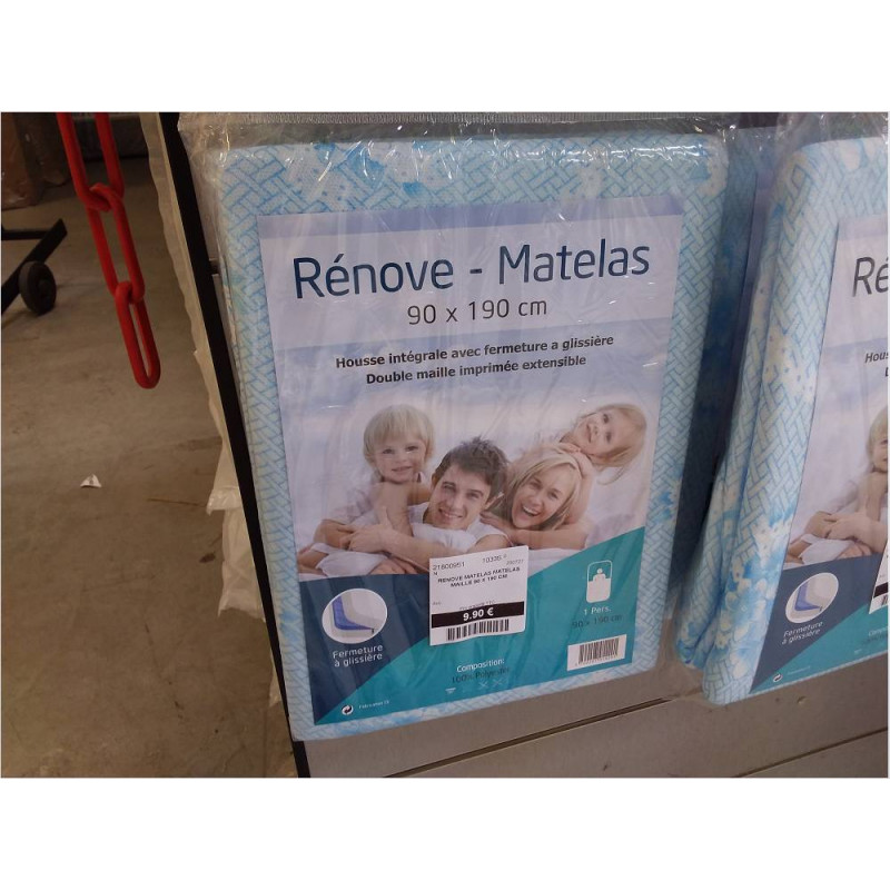 RENOVE MATELAS MATELAS MAILLE 90 X 190 CM