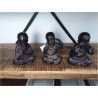 LOT DE 3 BOUDDHA