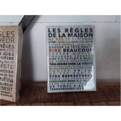 PLAQUE DECO BOIS 15/20