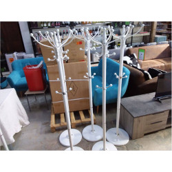 PORTE MANTEAUX PERROQUET BLANC