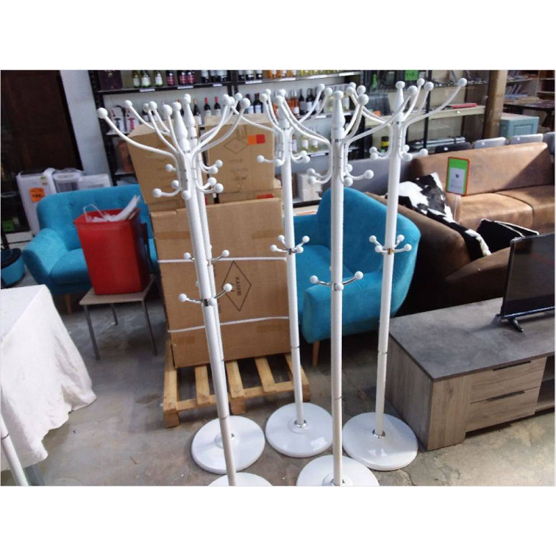 PORTE MANTEAUX PERROQUET BLANC