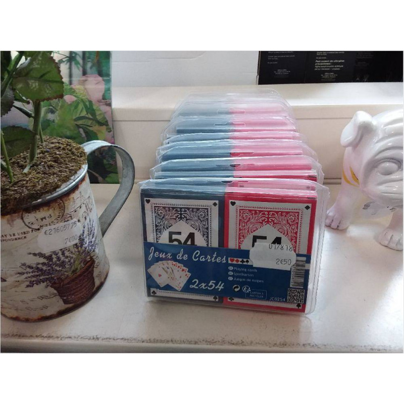 JEU 2 X 54 CARTES