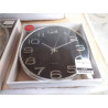 PENDULE RONDE EFFET 3D  32CM
