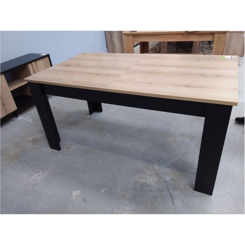 TABLE STYLE INDUS - MANCHESTER 90*160 + 1 ALLONGE DE 40
