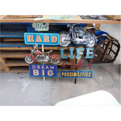 PANNEAU DECO STYLE VINTAGE
