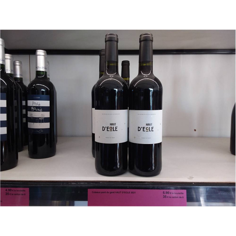 COTEAUX DU PONT DU GARD HAUT D EOLE 2021