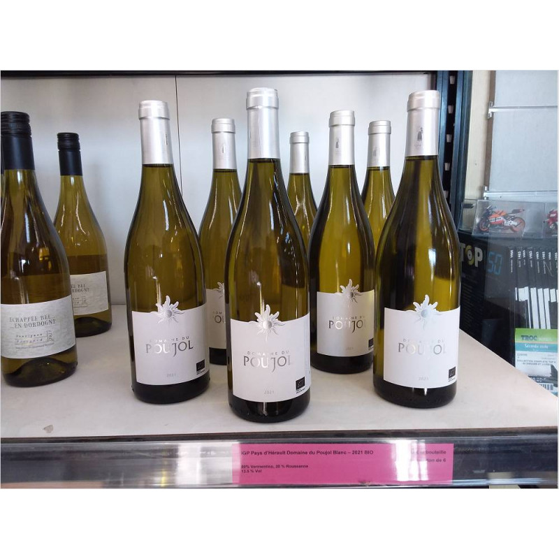 POUJOL BLANC BIO - PAYS D HERAULT - 2021