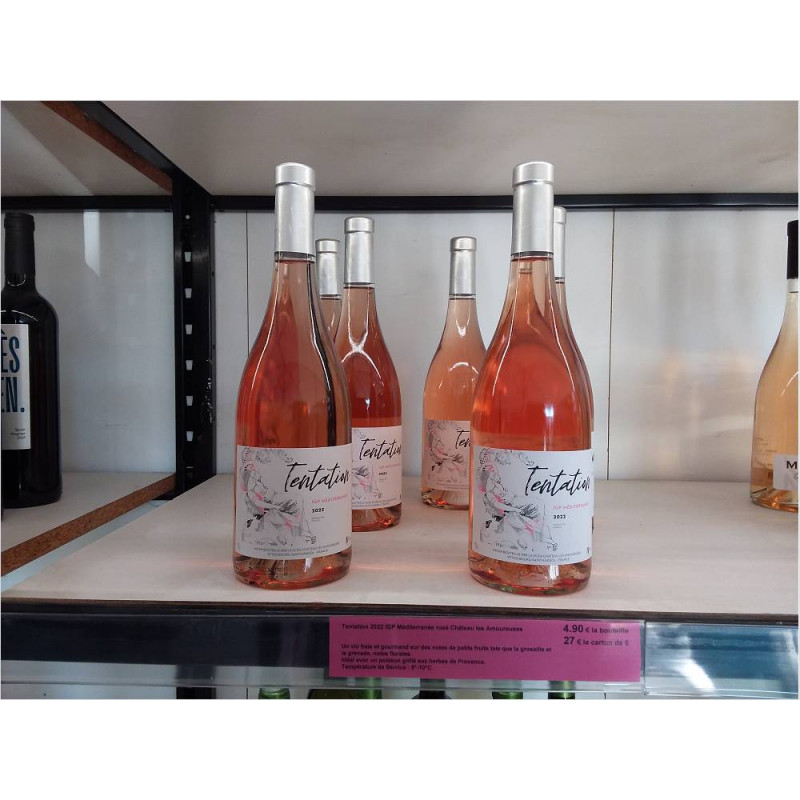 TENTATION - MEDITERRANEE ROSE - 2022 