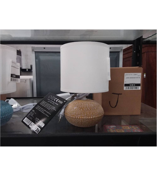 LAMPE CERAMIQUE 22.50 CM