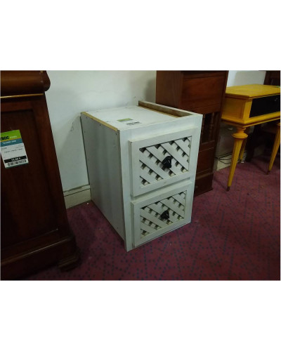 MEUBLE 2 TIROIRS