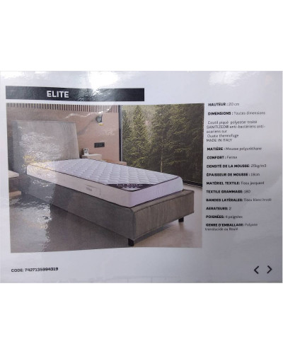 ELITE ELEGANCE 20 CM  - 90 X 190 CM