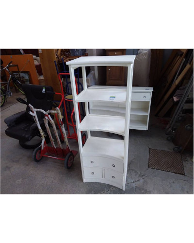 ETAGERE BLANCHE INTERRIORS