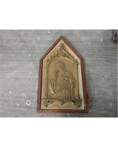EFFIGIE DU CHRIST CUIVRE...
