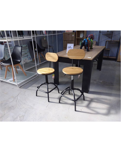 CHAISE DE BAR REGLABLE
