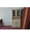 MEUBLE VITRINE BLANC