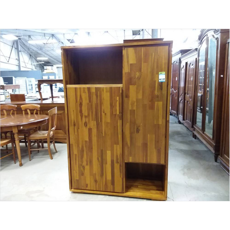 ARMOIRE 2 PORTES 2 NICHES