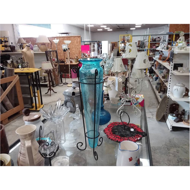 VASE BLEU