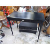 TABLE RECTANGULAIRE NOIRE PIED AMOVIBLES