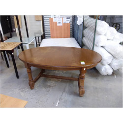 TABLE OVALE 1 RALLONGE
