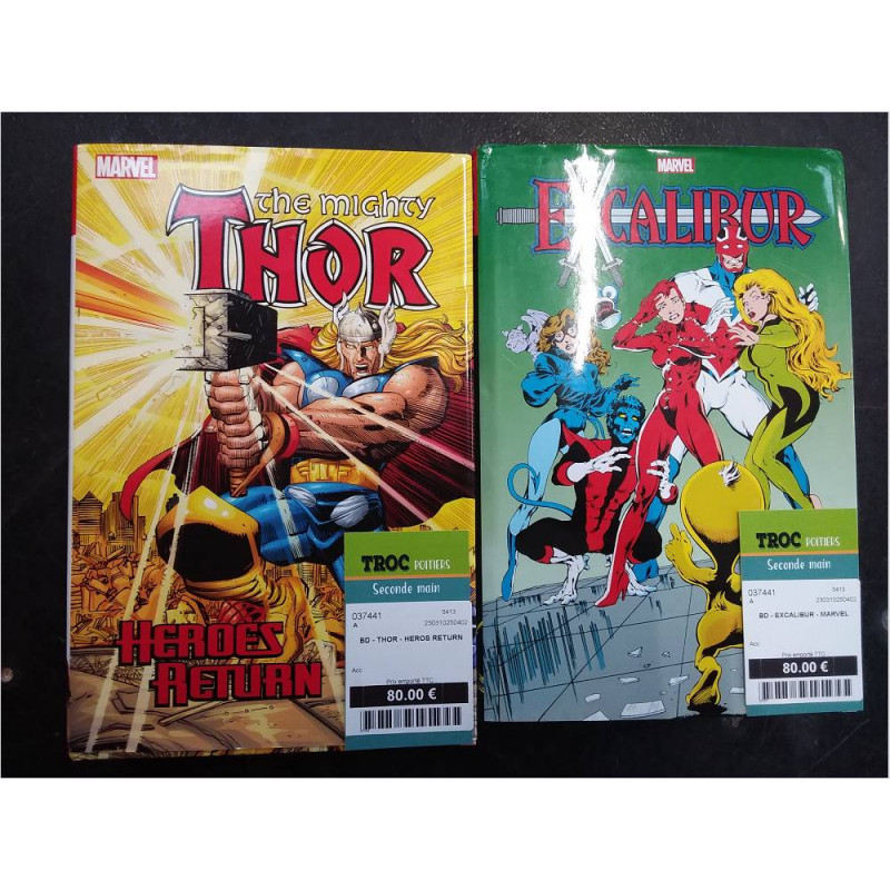 BD - EXCALIBUR - MARVEL