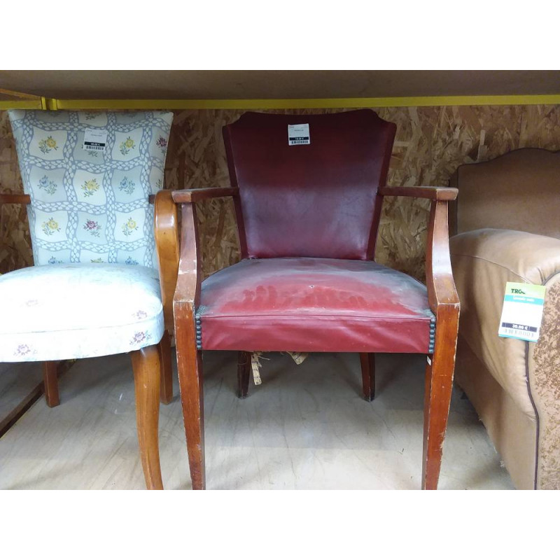 FAUTEUIL CUIR 