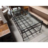 TABLE BASSE VERRE