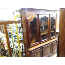 BUFFET BIBLIOTHEQUE 6 PORTES