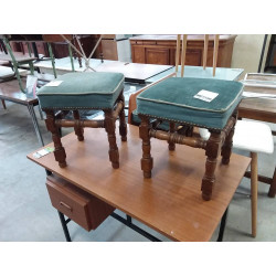 TABOURET BLEU