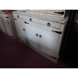 BUFFET BAS 3 PORTES 3 TIROIRS 