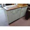 MEUBLE FORMICA 2 PORTES 2 TIROIRS