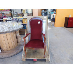 FAUTEUIL VOLTAIRE ROUGE