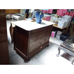 COMMODE DESSUS MARBRE