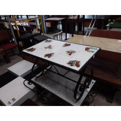 TABLE BASSE CARRELE