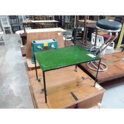 TABLE BASSE VINTAGE VERT 