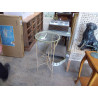 SELLETTE METAL VERRE