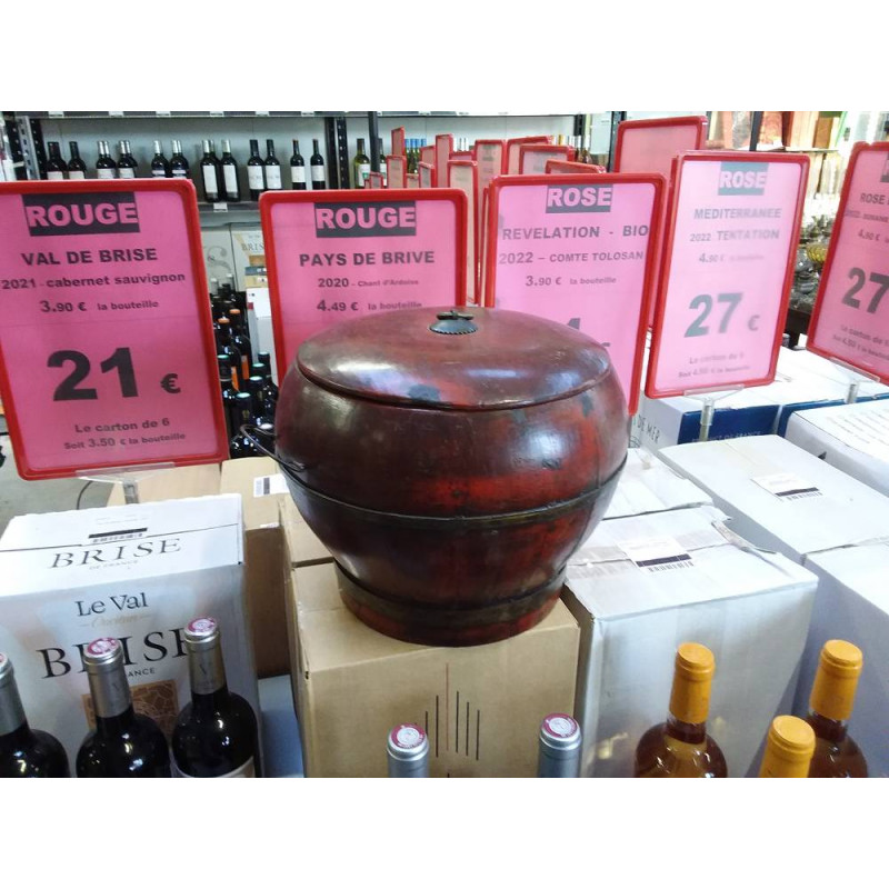 POT CHINOIS BOIS 