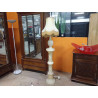 COLONNE + LAMPE ALBATRE 
