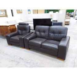 CANAPE CUIR 2 PLACES +...