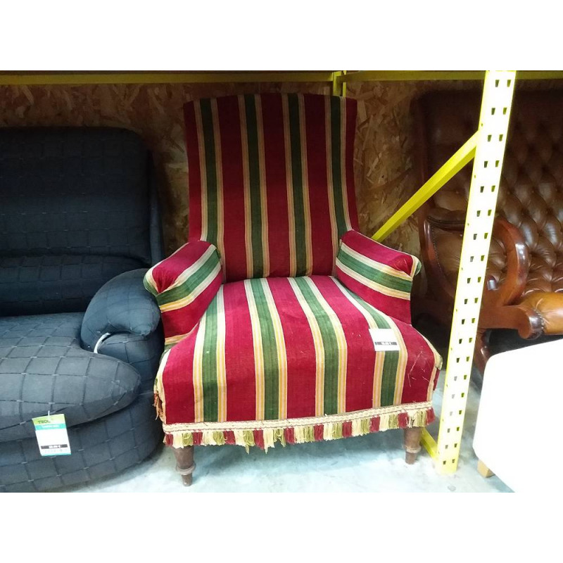 FAUTEUIL ROUGE VERT