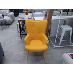 FAUTEUIL HELSINKI JAUNE