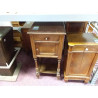 CHEVET MARBRE 1 PORTE 1 TIROIR 