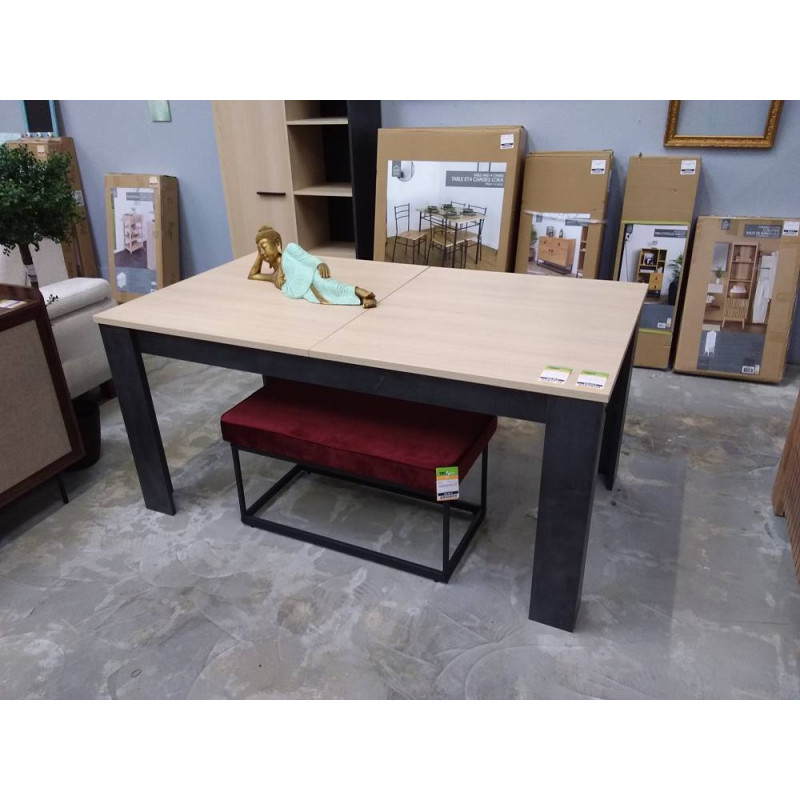 TABLE 155 / 205 X 90 CM  AVEC ALLONGE - KENT