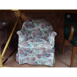 CRAPAUD TISSU FLEURS