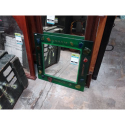 MIROIR CADRE VERT
