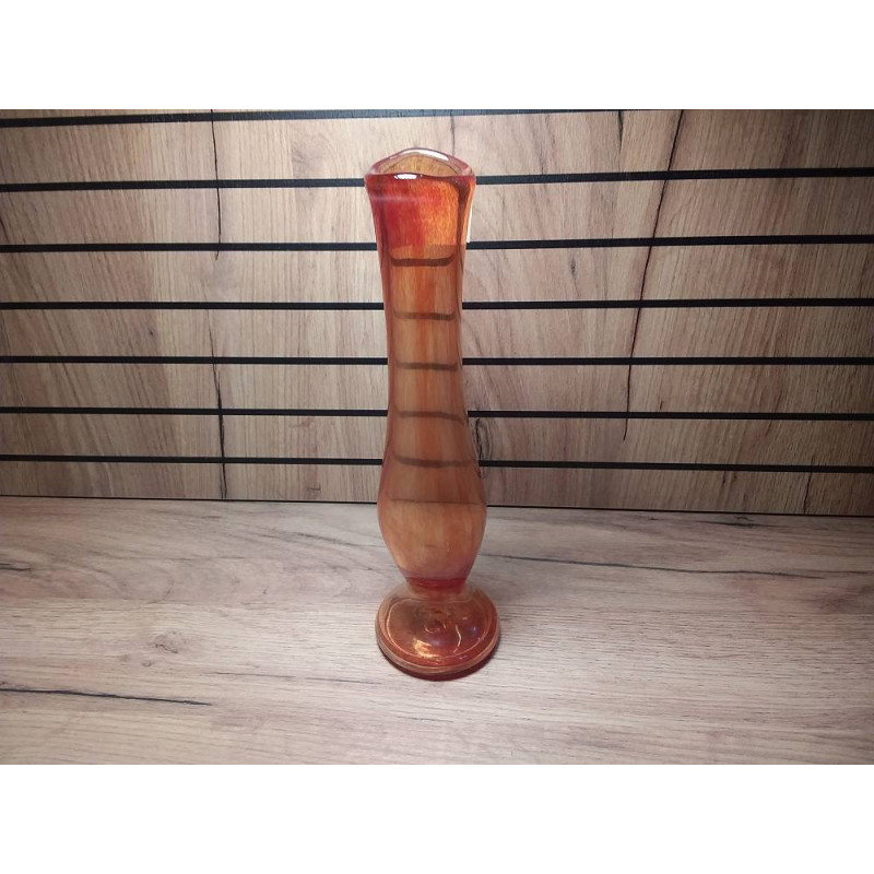 VASE VERRE ROUGE