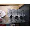 4 FLUTES ROYAL DOULTON ROMA CRYSTAL