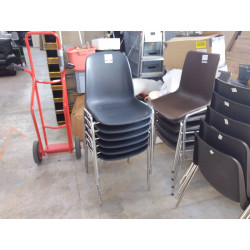 CHAISE DE REUNION EMPILABLE