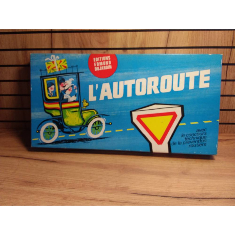 JEUX L\'AUTOROUTE VINTAGE ÉDITIONS EDMOND DUJARDIN 