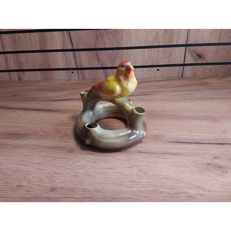PETIT VASE OISEAU TCHEQUE