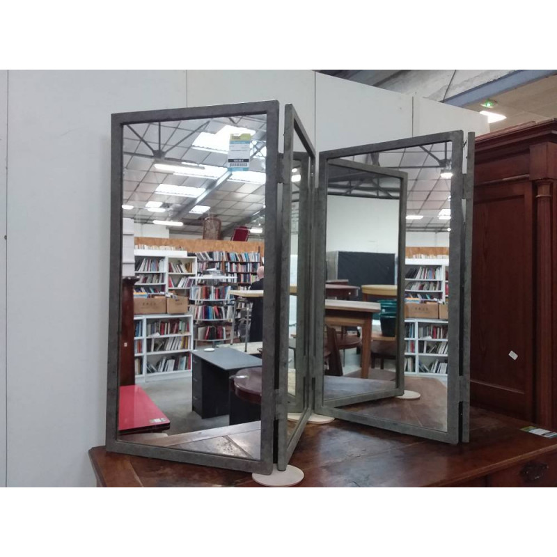 MIROIR ANCIEN 4 VOLETS